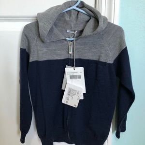 Wool hoodie